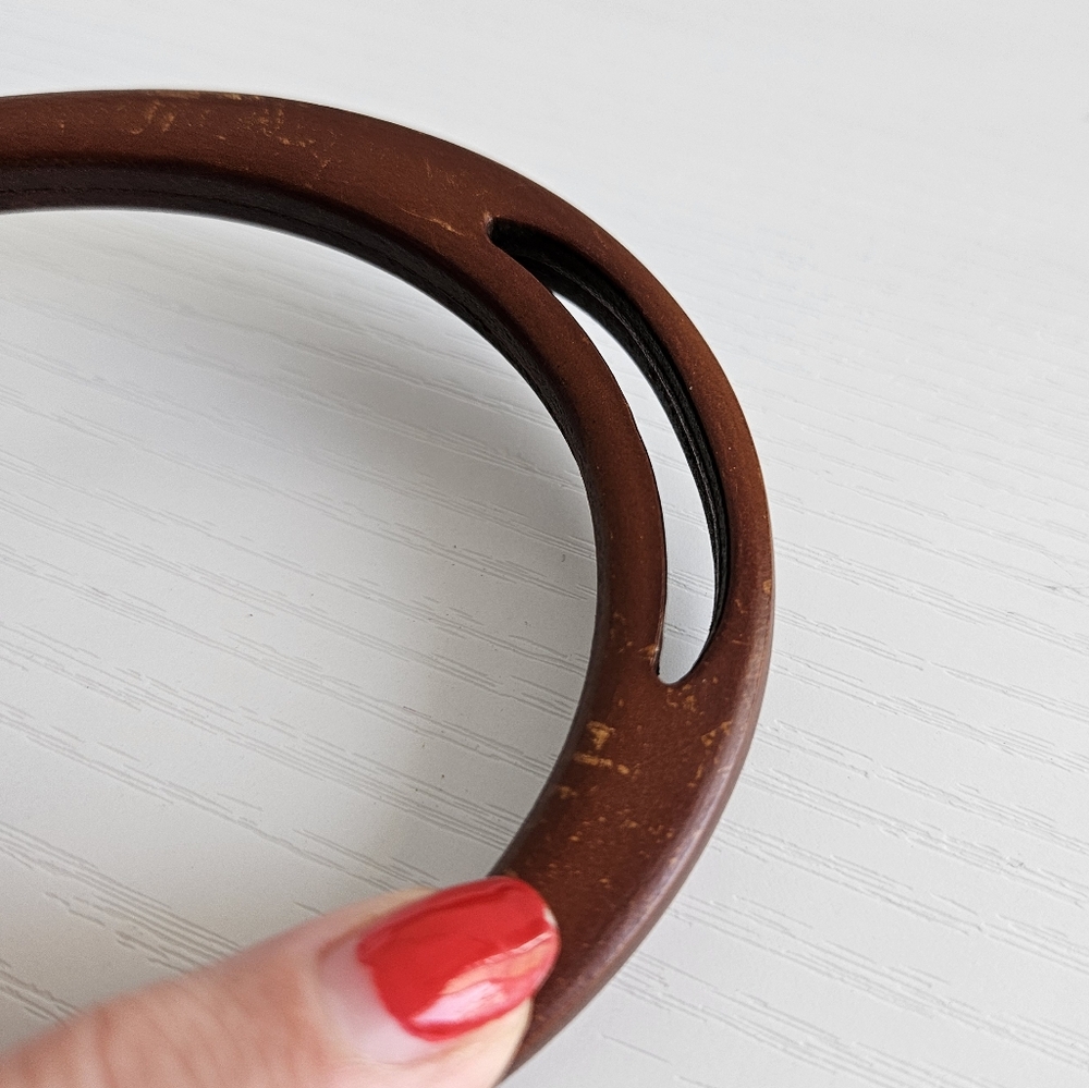 RL COLLECTION Wood Saddle Belt - Picture 12 of 13